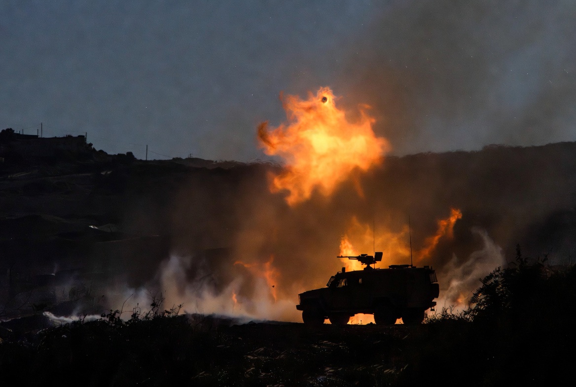 Explosive drone strike near IDF vehicle in southern Lebanon
